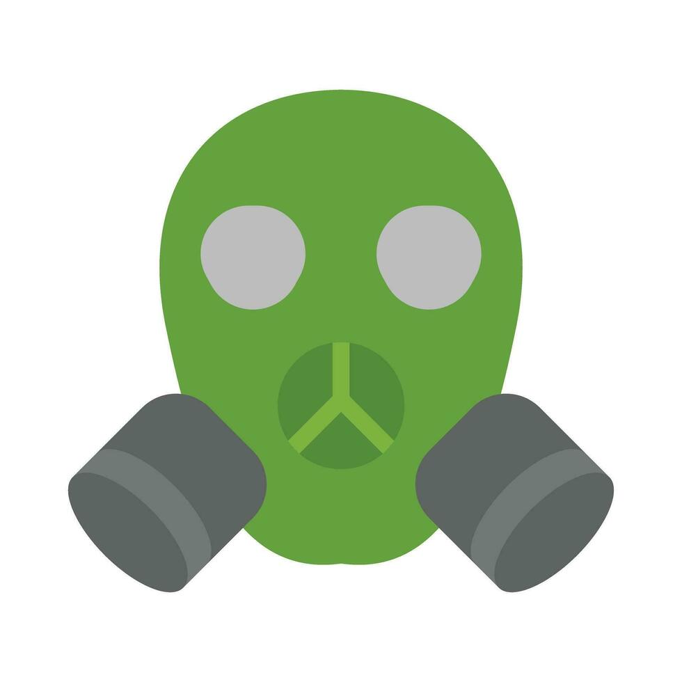 gaz masque vecteur plat icône pour personnel et commercial utiliser.