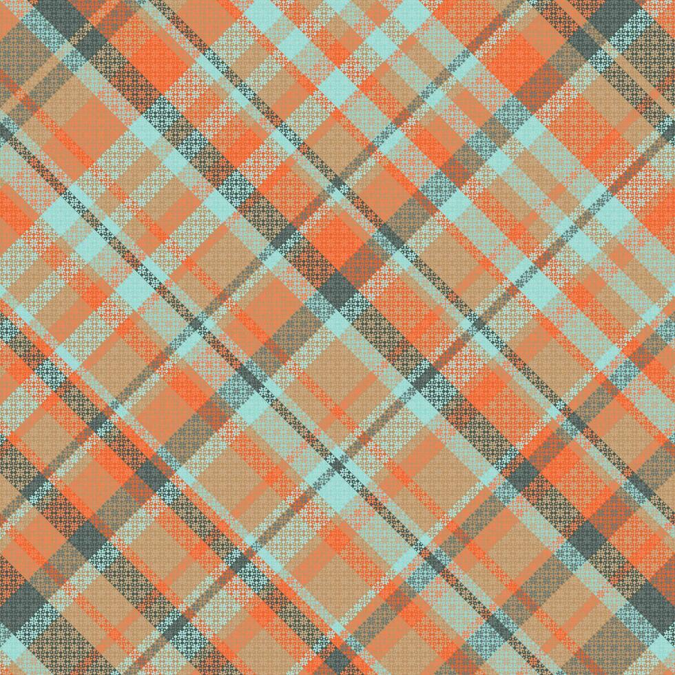 motif à carreaux tartan avec texture et couleur estivale. vecteur