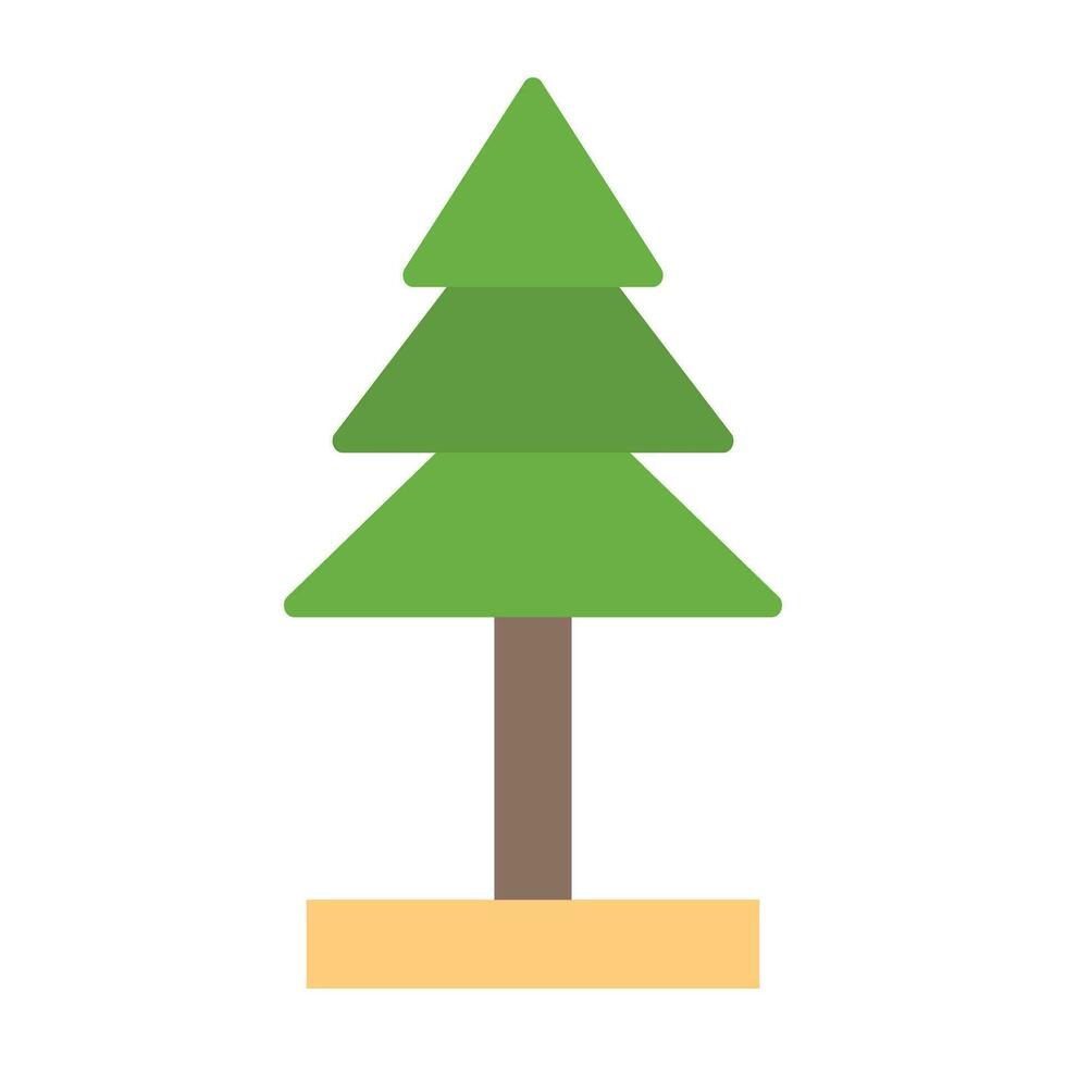 arbre vecteur plat icône pour personnel et commercial utiliser.