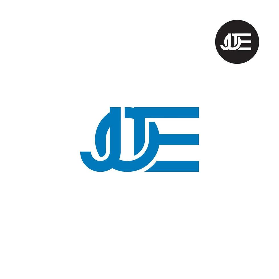 lettre Joe monogramme logo conception vecteur
