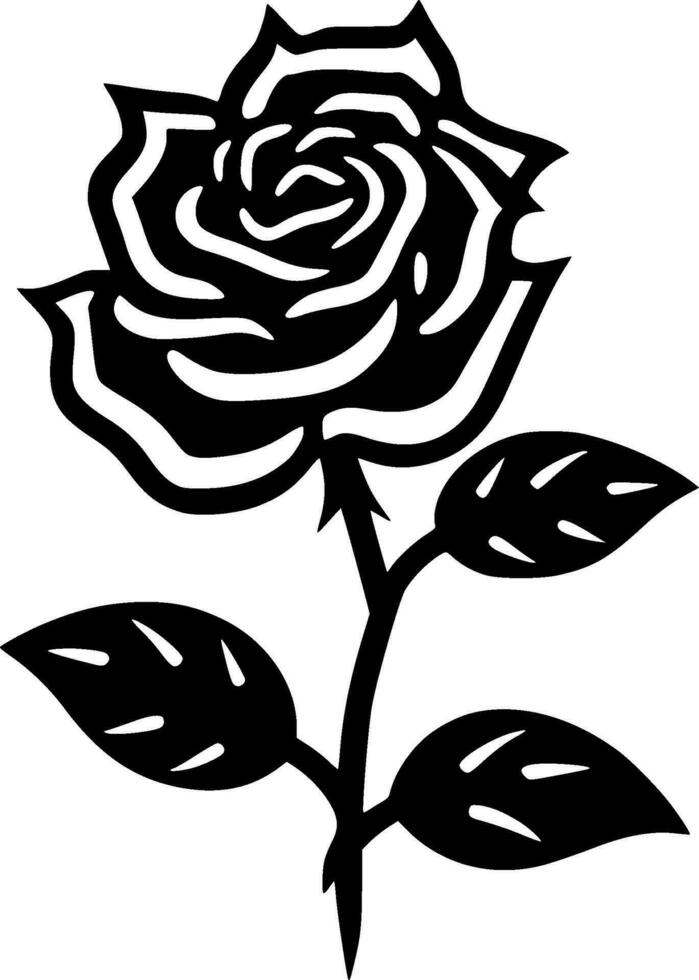 Rose - haute qualité vecteur logo - vecteur illustration idéal pour T-shirt graphique