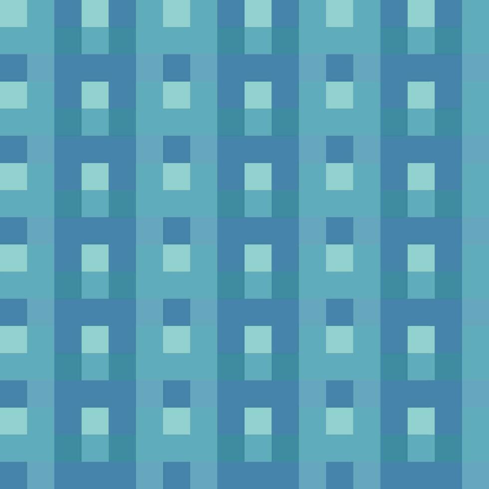 abstrait sans couture Contexte dans carré bleu vecteur