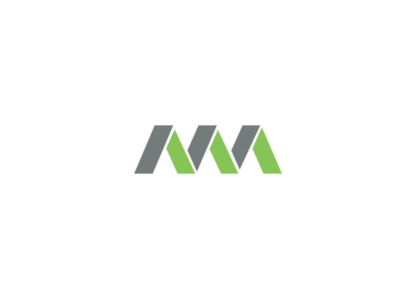 mm Créatif moderne logo conception vecteur icône modèle