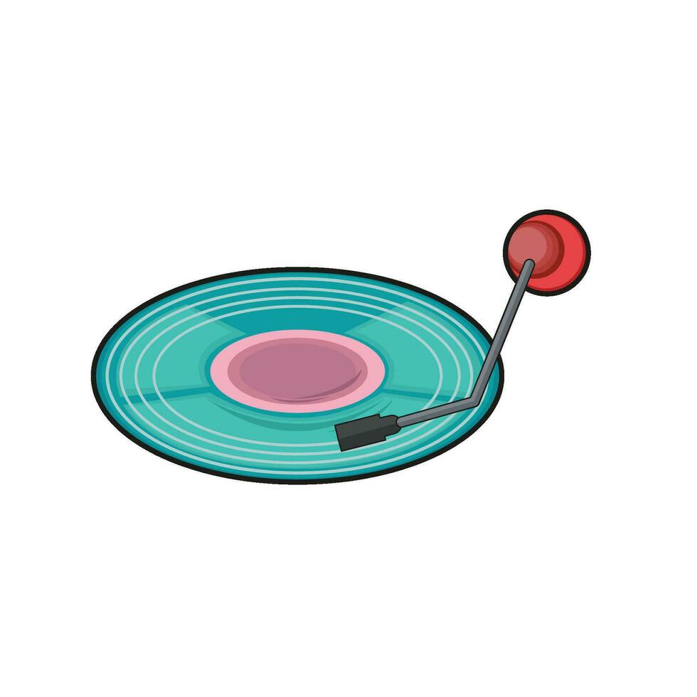 illustration de vinyle vecteur