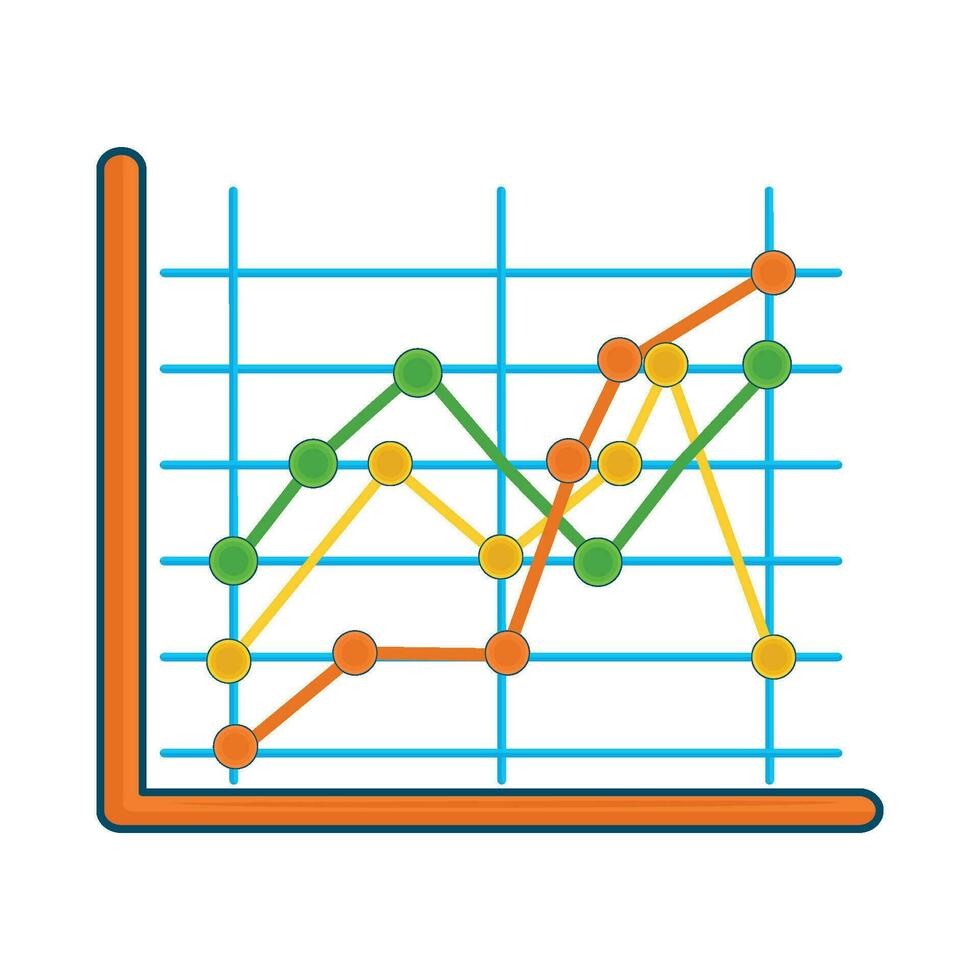 illustration de statistiques vecteur