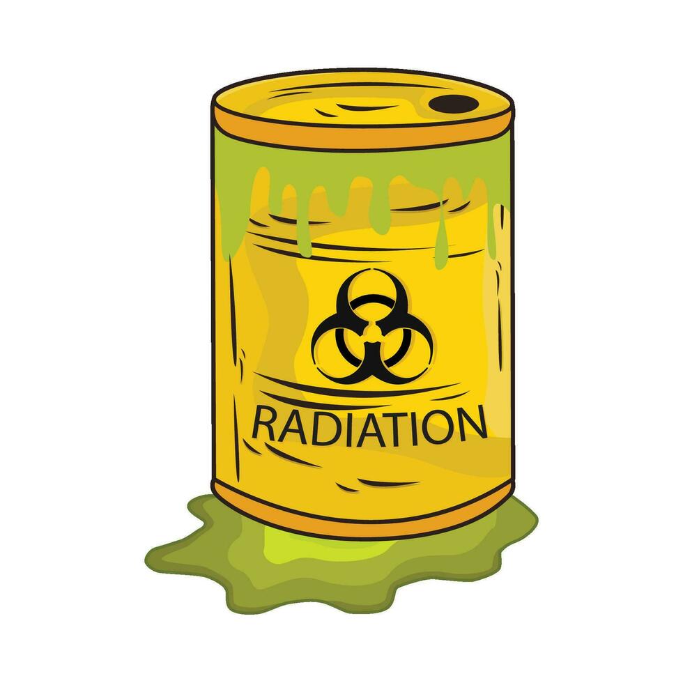 illustration de radiation vecteur