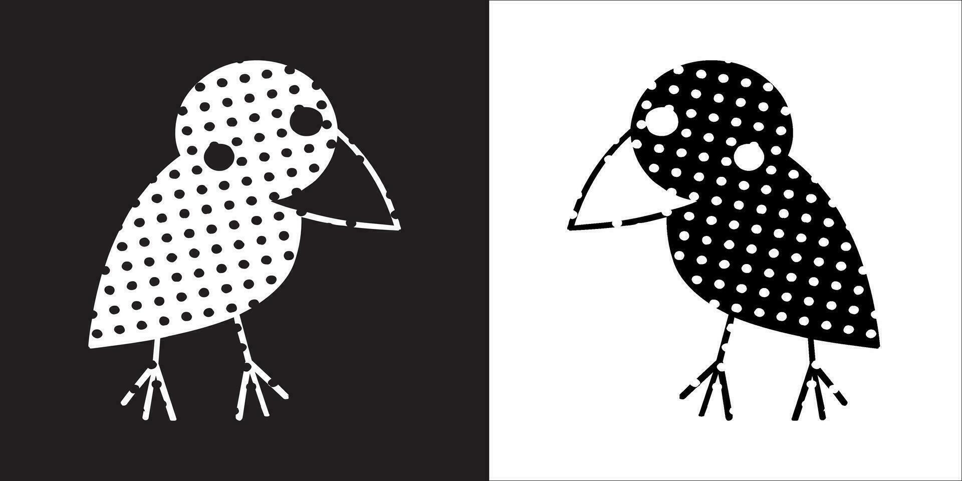 illustration vecteur graphique de corbeau icône