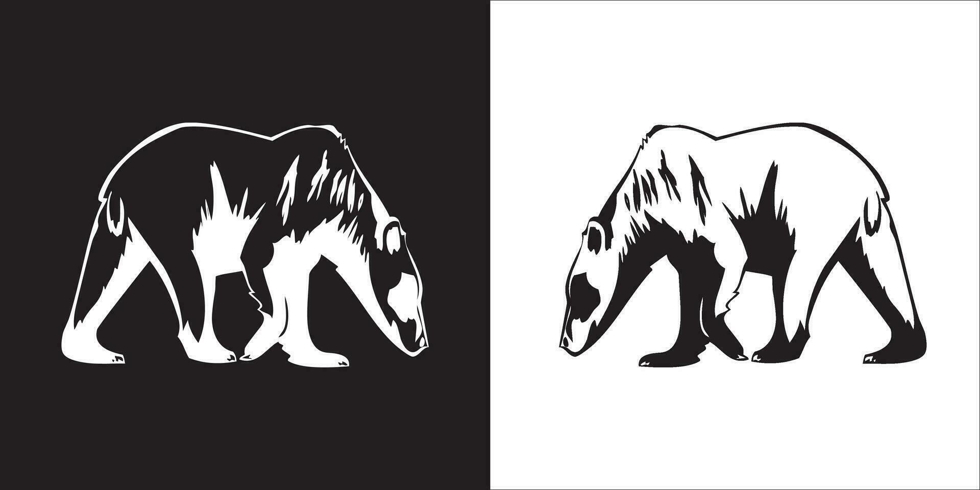 illustration vecteur graphique de ours icône