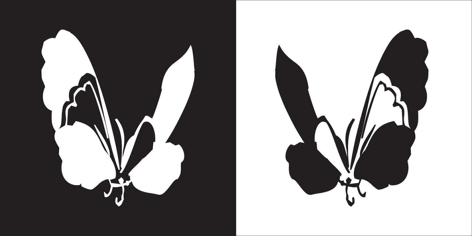 illustration vecteur graphique de papillon icône