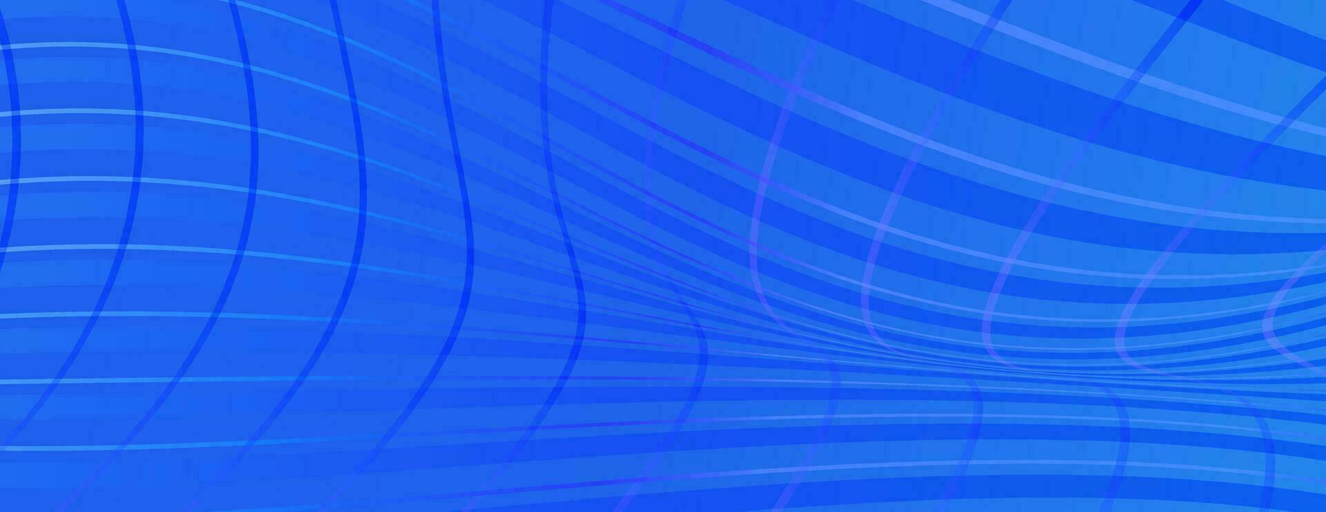 vecteur abstrait bleu Contexte avec lisse plaid ondulé. brillant Couleur transition pente fond d'écran dos. moderne brillant pente vague lignes fon. costume pour affiche, couverture, bannière, brochure, site Internet, vente