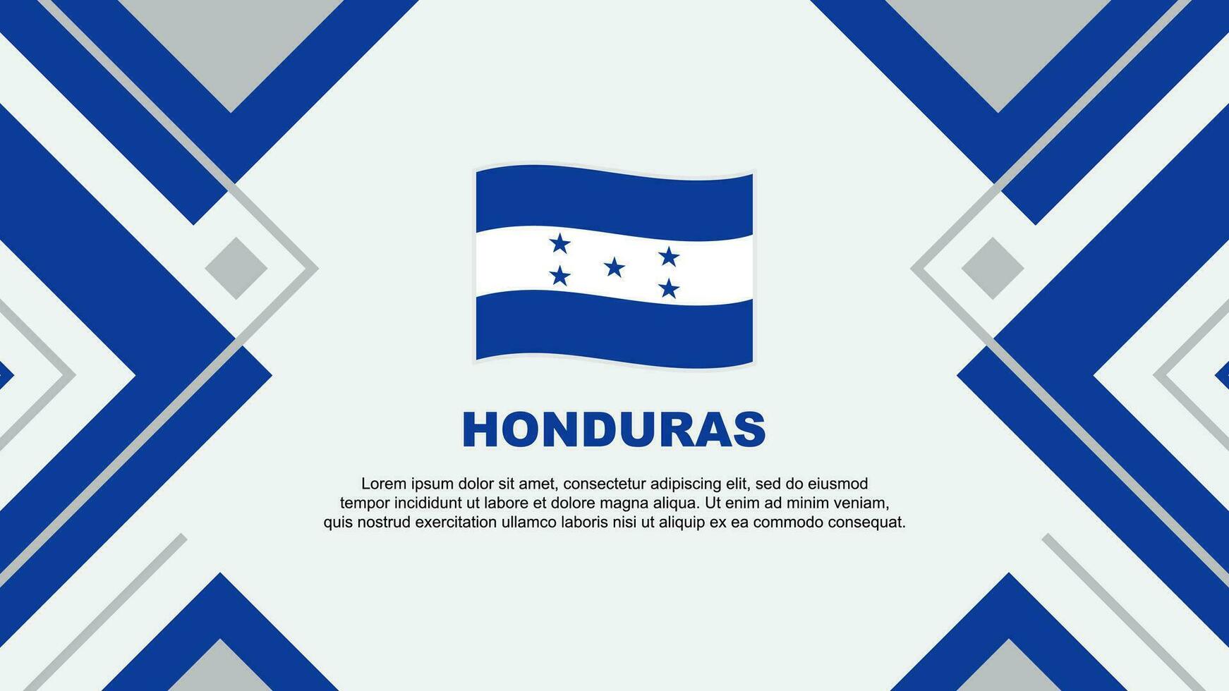 Honduras drapeau abstrait Contexte conception modèle. Honduras indépendance journée bannière fond d'écran vecteur illustration. illustration