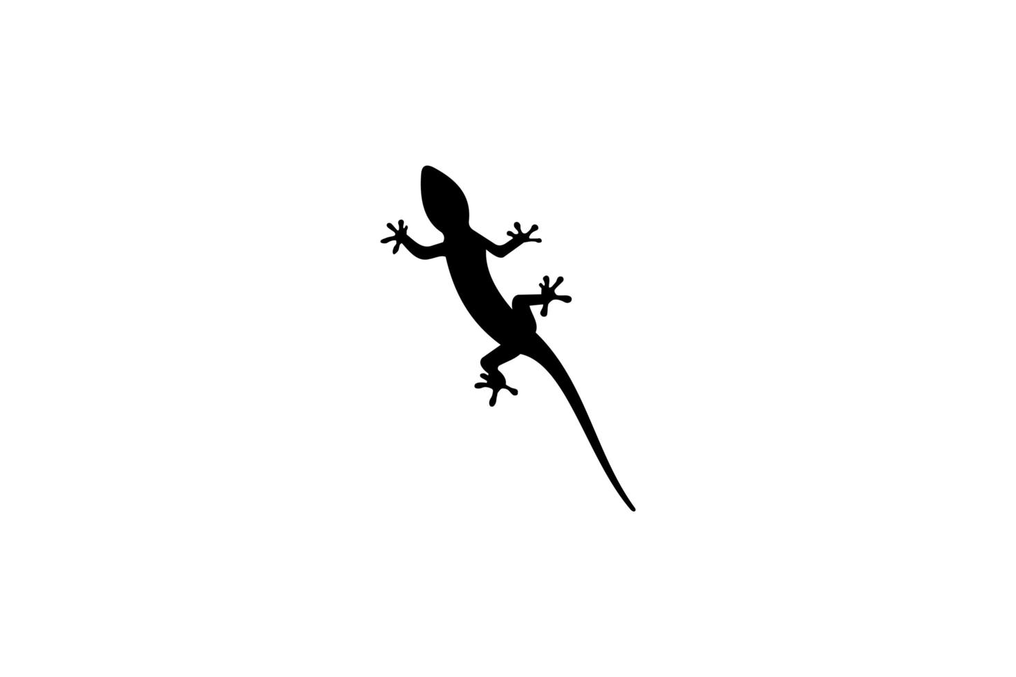 lézard logo template design icône vecteur illustration