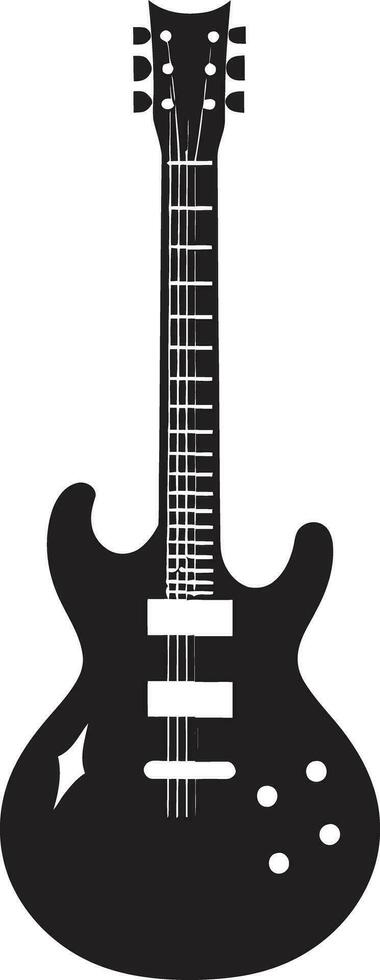 acoustique alchimie guitare logo vecteur ouvrages d'art symphonie cordes guitare icône vecteur graphique