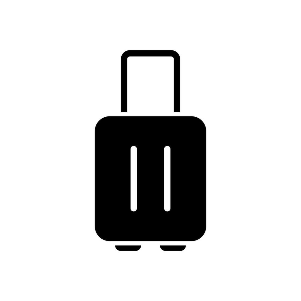 modèle de conception d'icône de valise vecteur