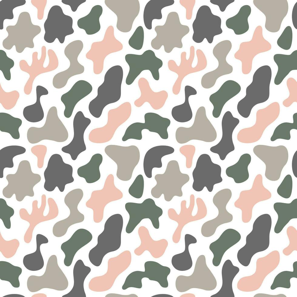 camouflage sans couture modèle conception pour impression vecteur