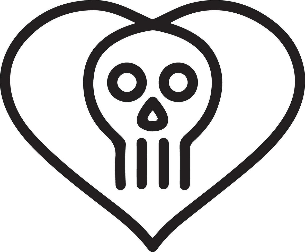 création de logo de crâne vecteur