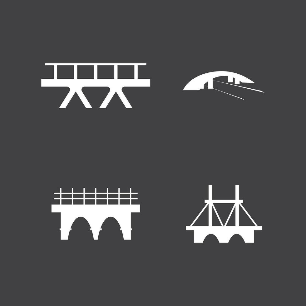 pont logo modèle vecteur icône illustration