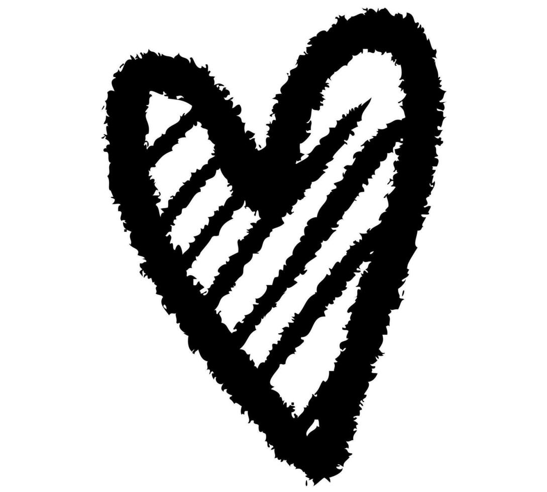 Valentin cœur symbole conception de Valentin, mariage journée carte de romantique, l'amour thème. vecteur illustration