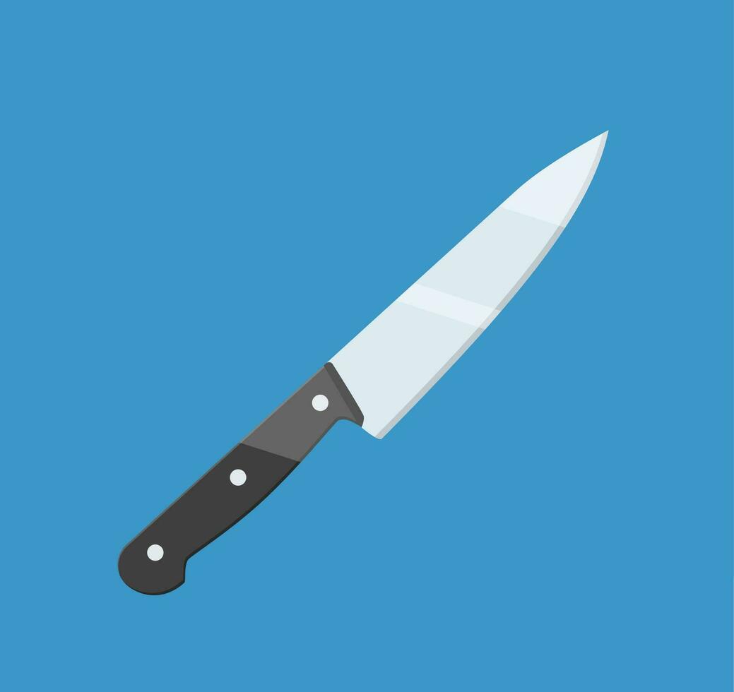 icône de couteau de cuisine vecteur