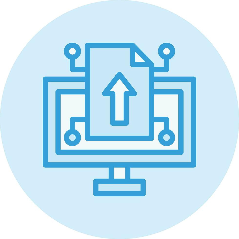 illustration de conception d'icône vectorielle de partage de fichiers vecteur