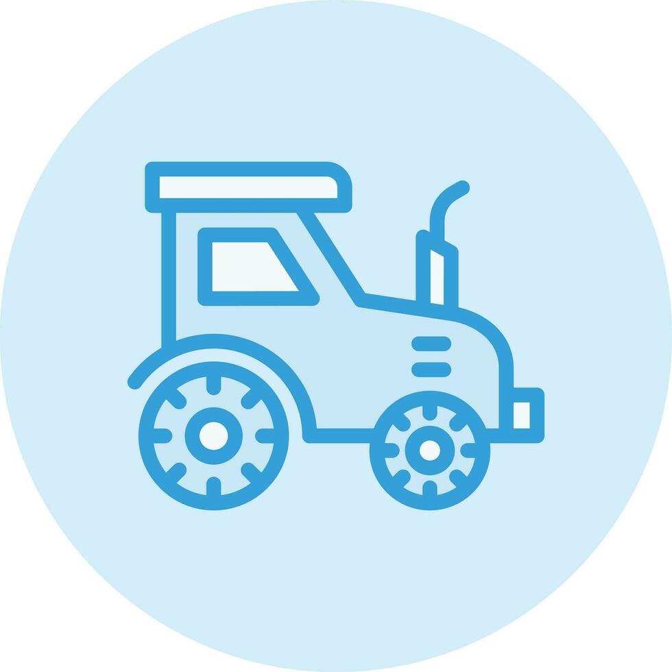 illustration de conception d'icône de vecteur de tracteur