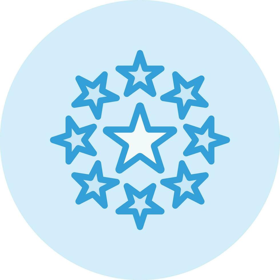 illustration de conception icône vecteur étoile