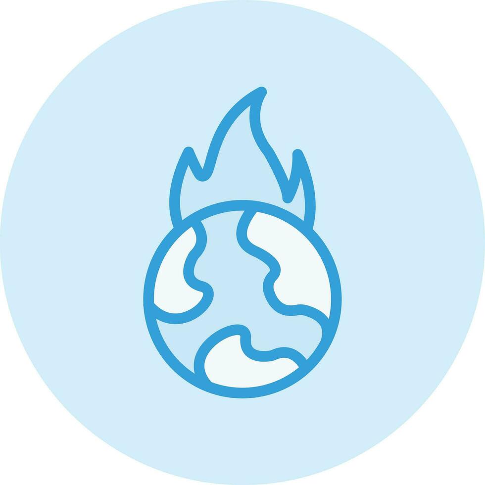 illustration de conception icône vecteur flamme