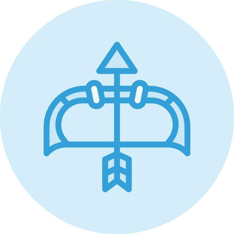 illustration de conception icône vecteur arc
