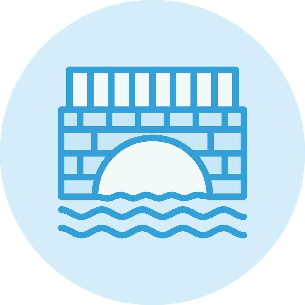 pont vecteur icône illustration de conception