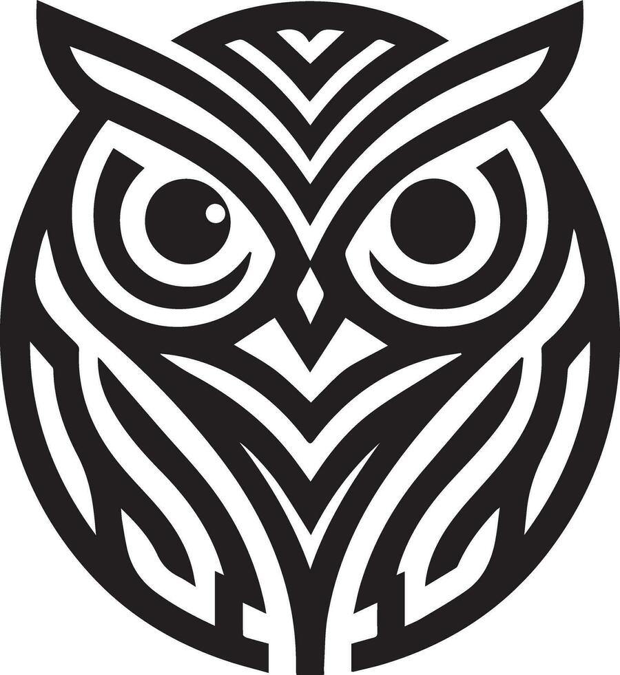 hibou tatouage vecteur art illustration noir couleur, hibou vecteur silhouette noir Couleur