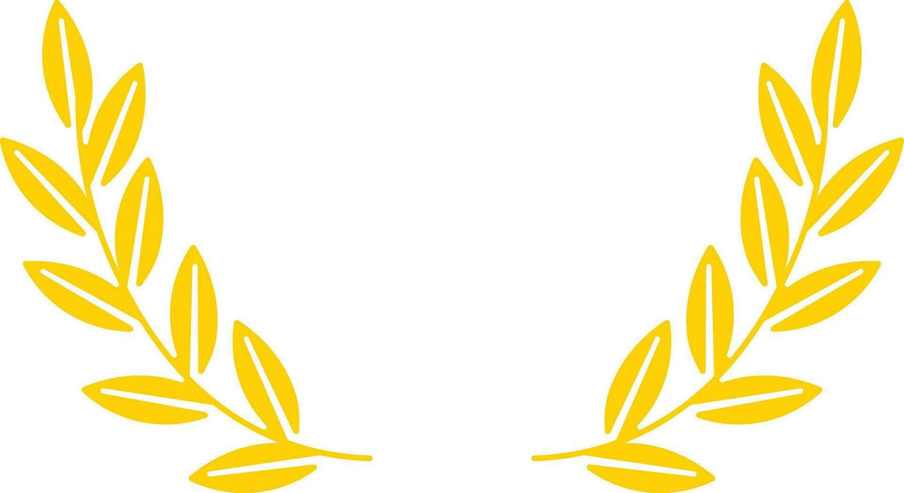 blé feuille pour logo vecteur illustration