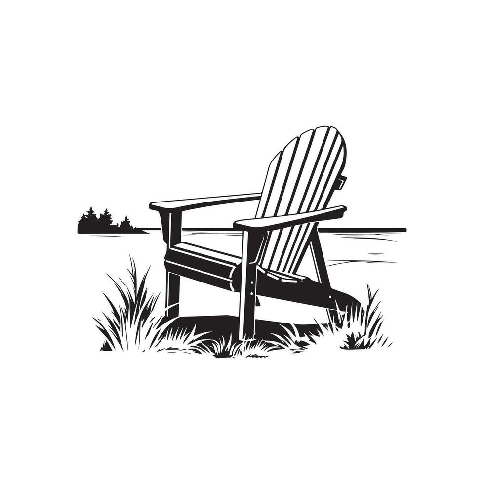 chaise image vecteur, illustration de chaise vecteur