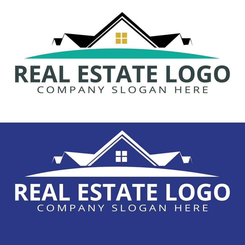 Créatif affaires développement réel Etat logo conception vecteur