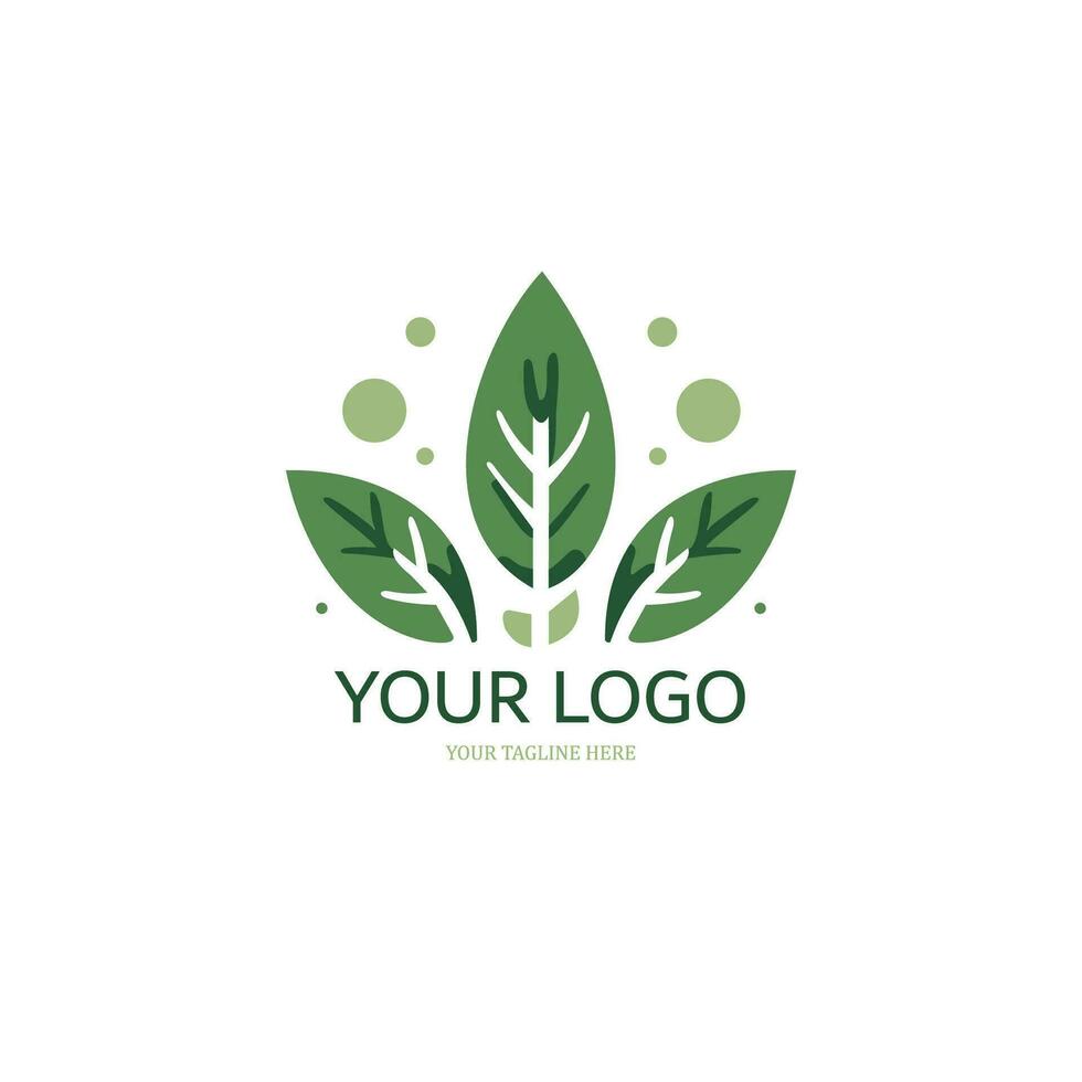 votre logo, la nature logo vecteur