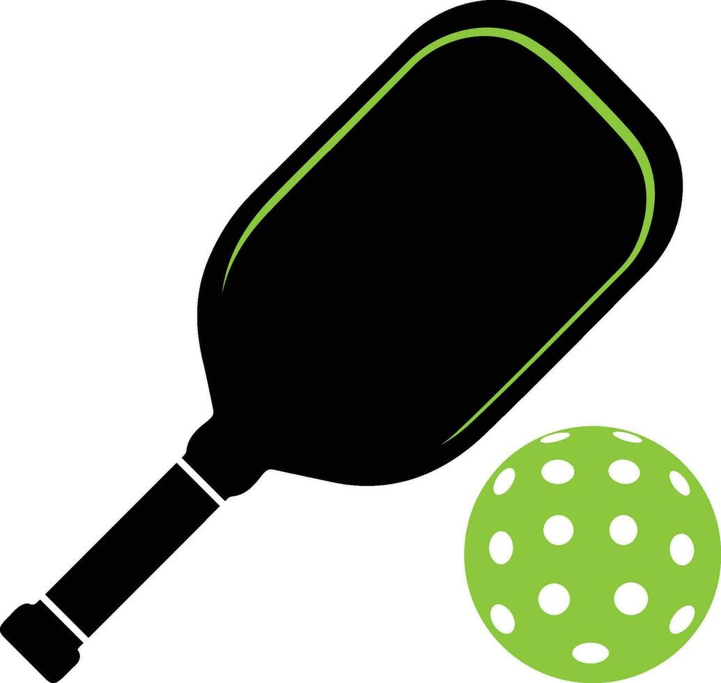 gratuit pickleball vecteur fichier pour pickleball logo et club.