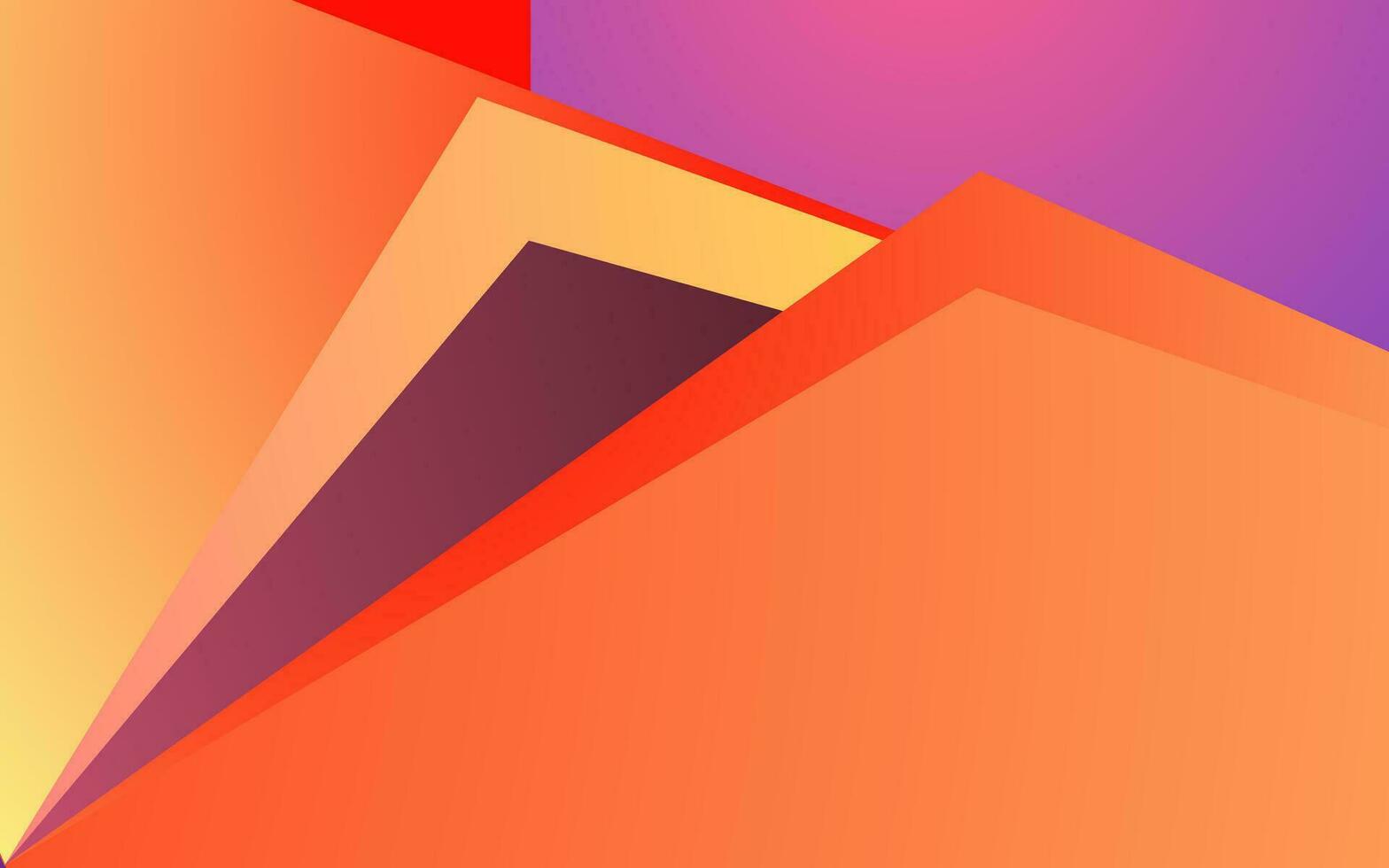 un abstrait Contexte avec orange, violet et Jaune couleurs vecteur