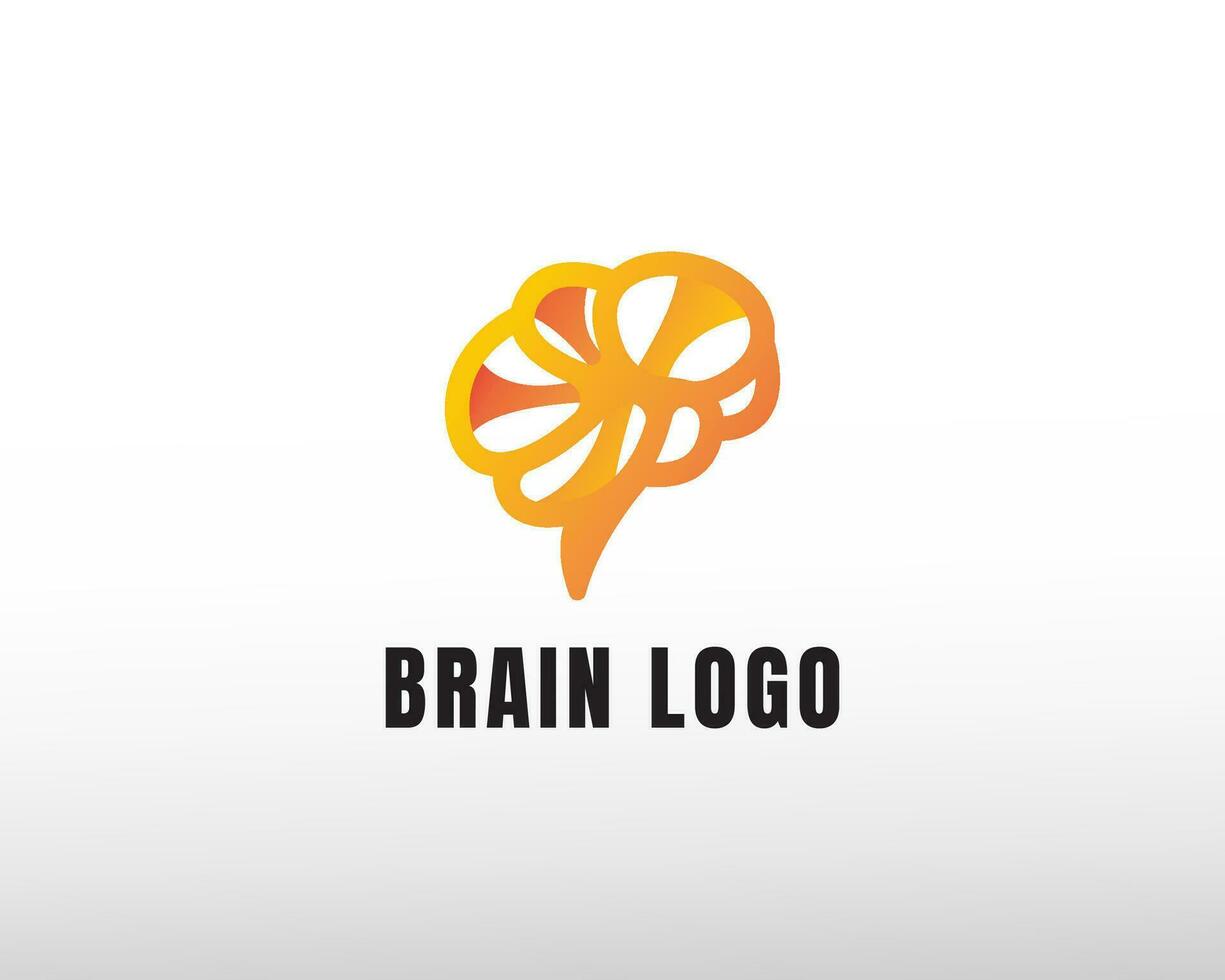 cerveau Créatif logo cerveau logo organe cerveau logo Facile cerveau logo vecteur