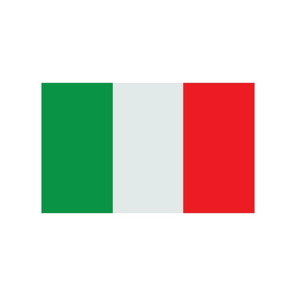 Italie drapeau icône vecteur