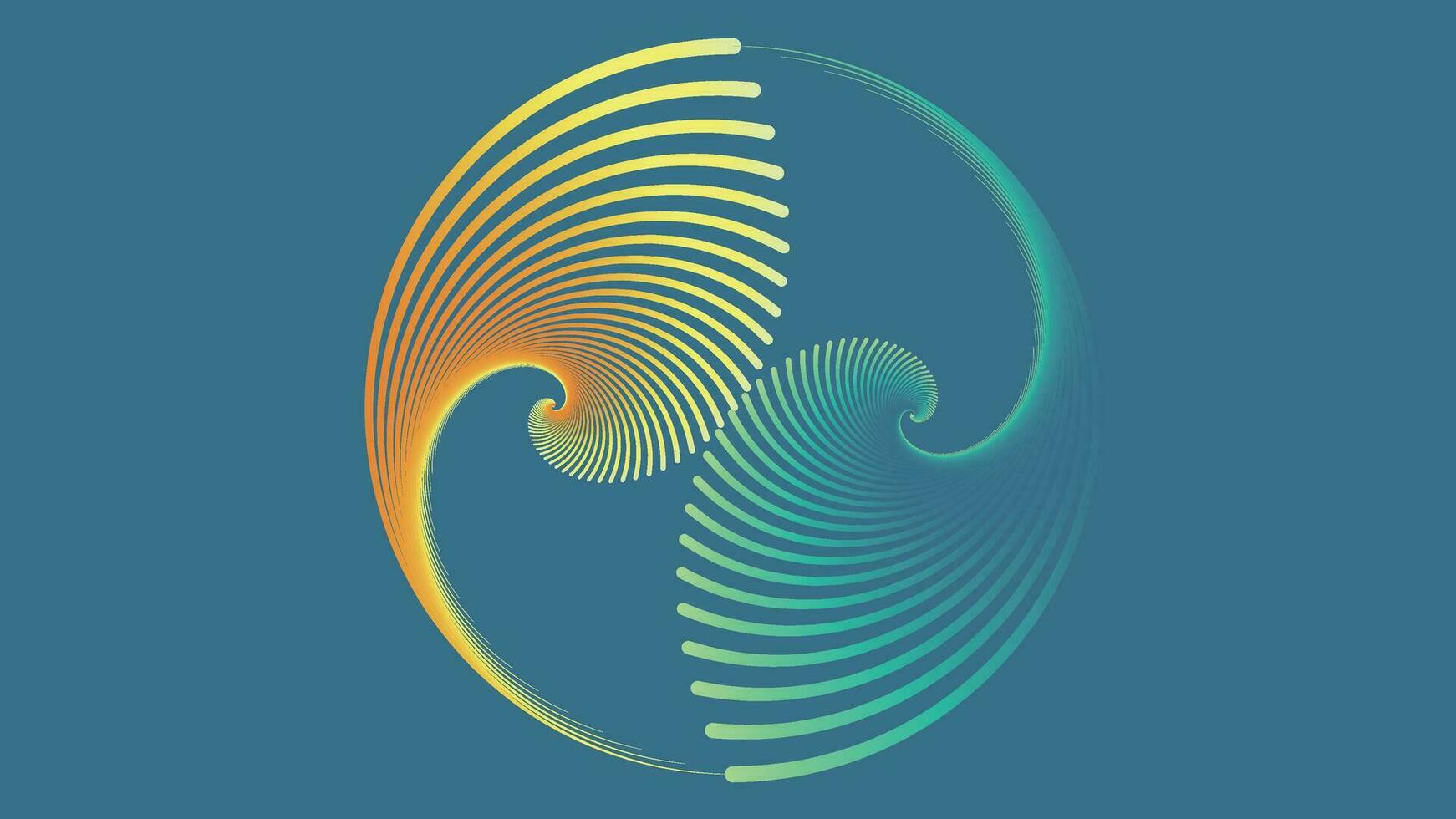 abstrait spirale filage vortex Créatif style Contexte. vecteur