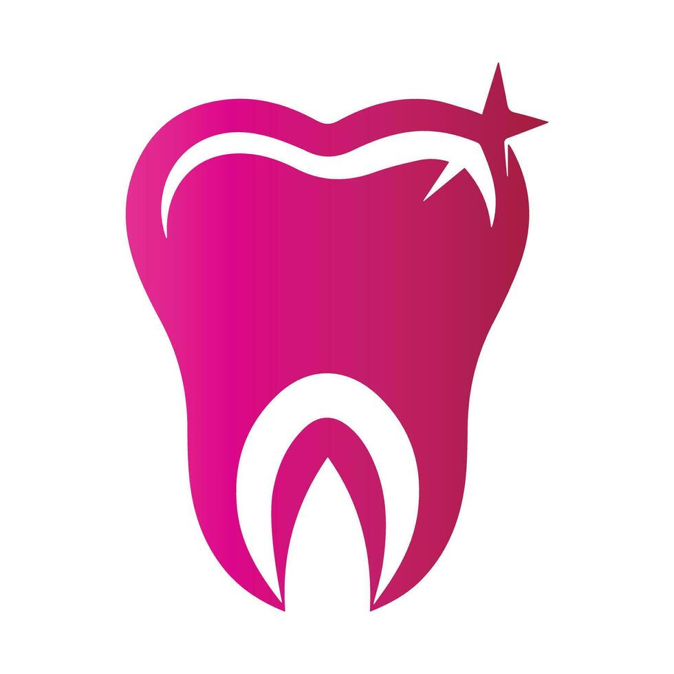 les dents dent logo conception vecteur illustration