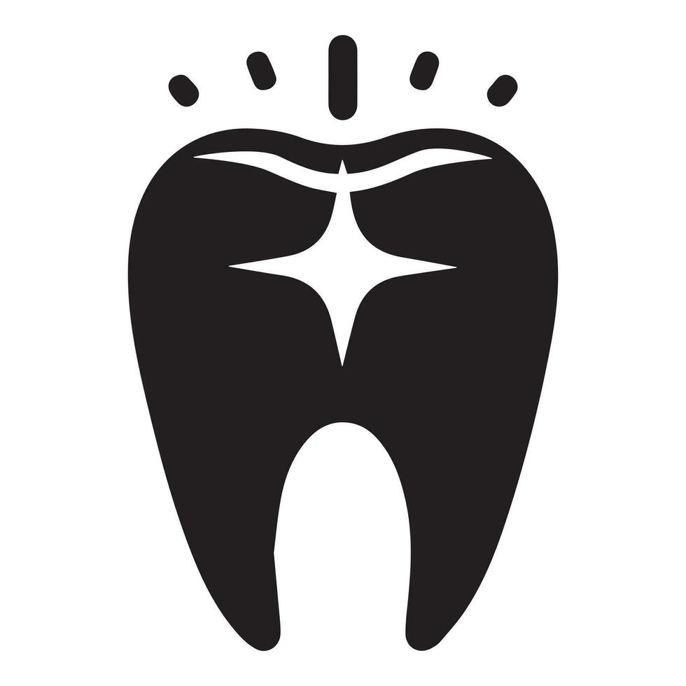 les dents dent logo conception vecteur illustration