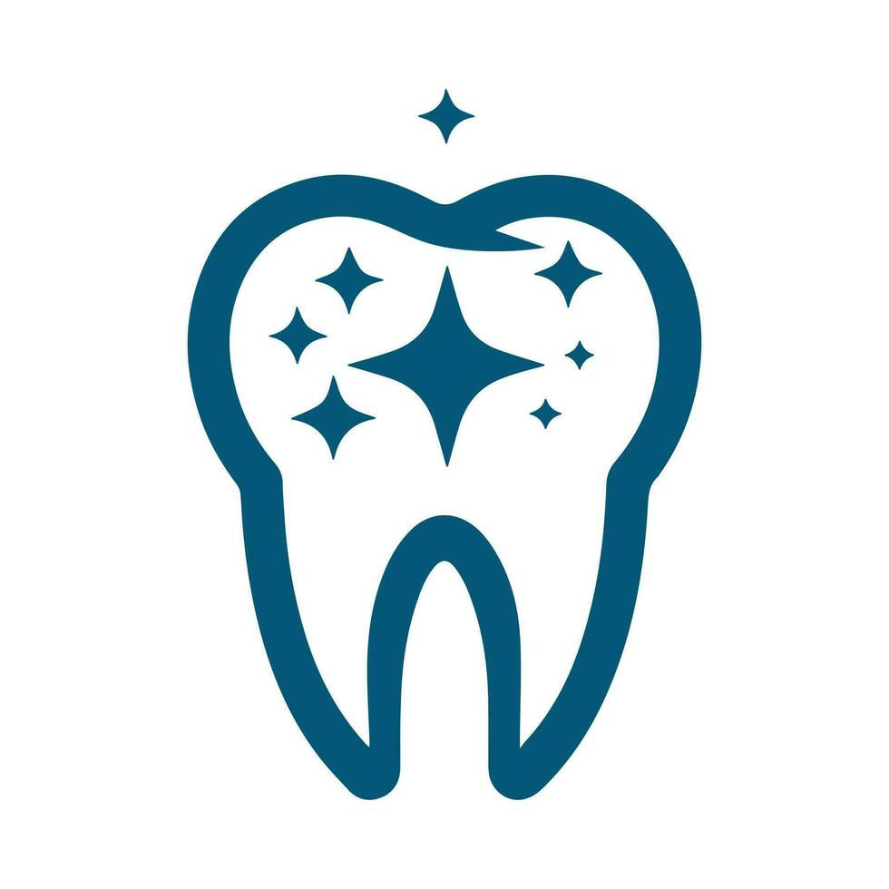 les dents dent logo conception vecteur illustration