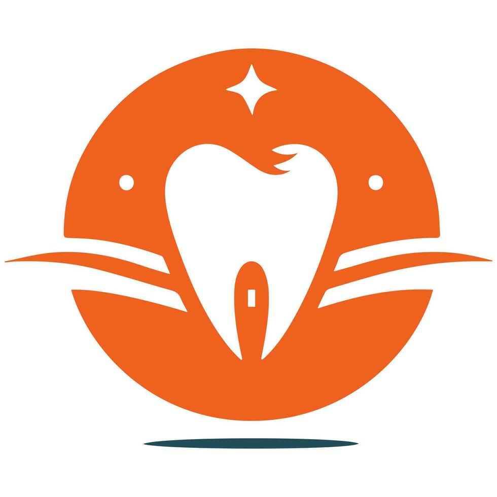 les dents dent logo conception vecteur illustration