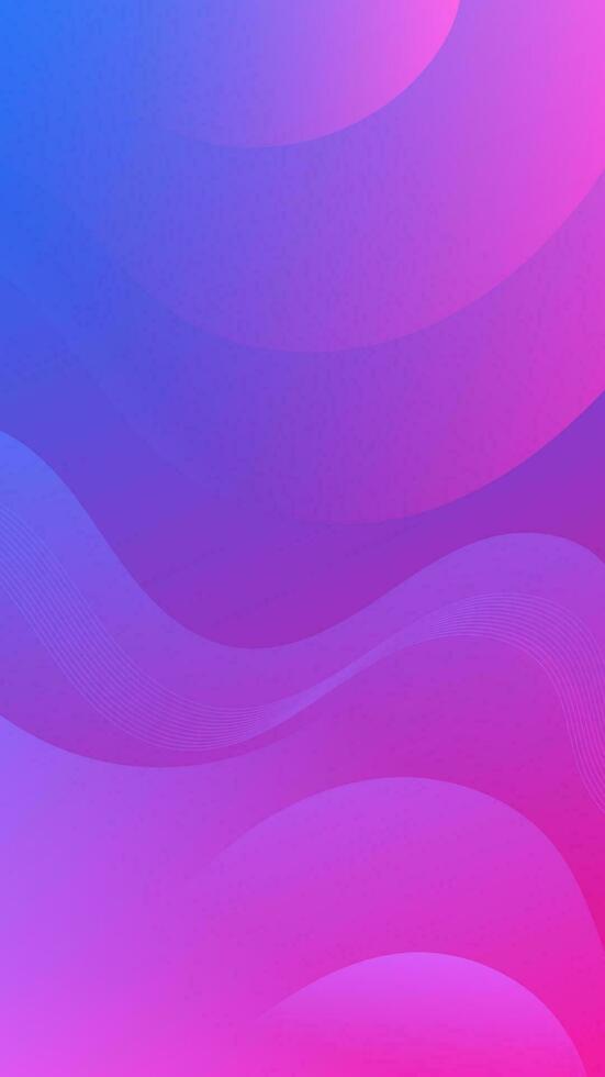 abstrait Contexte violet bleu Couleur avec ondulé lignes et dégradés est une polyvalent atout adapté pour divers conception projets tel comme sites Internet, présentations, impression matériaux, social médias des postes vecteur