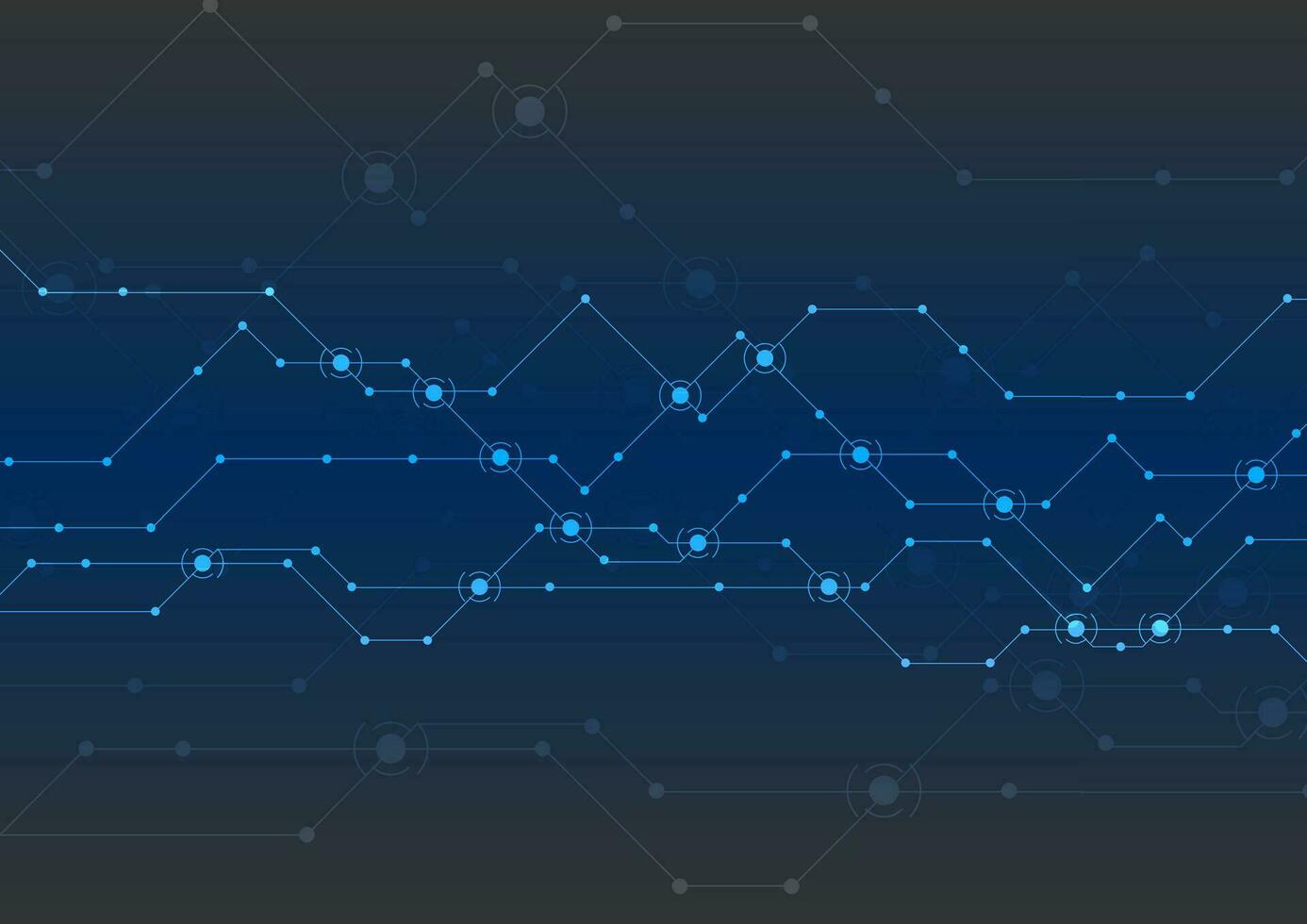 abstrait technologie futuriste circuit planche puce Contexte vecteur