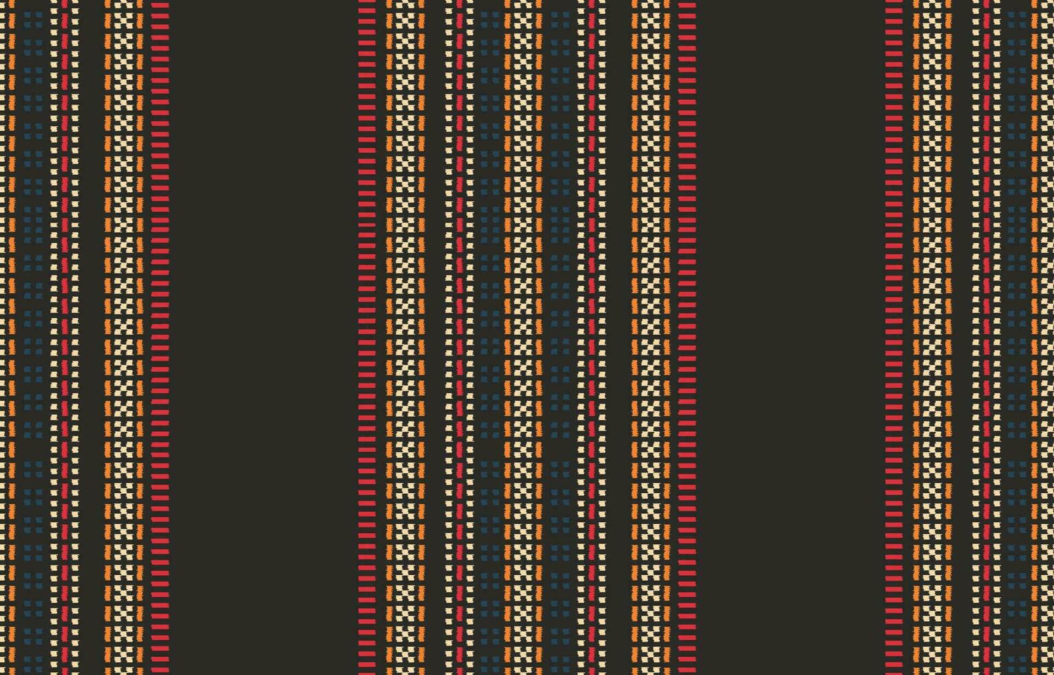 ethnique abstrait ikat art. aztèque ornement imprimer. géométrique ethnique modèle sans couture Couleur Oriental. conception pour Contexte ,rideau, tapis, fond d'écran, vêtements, emballage, batique, vecteur illustration.