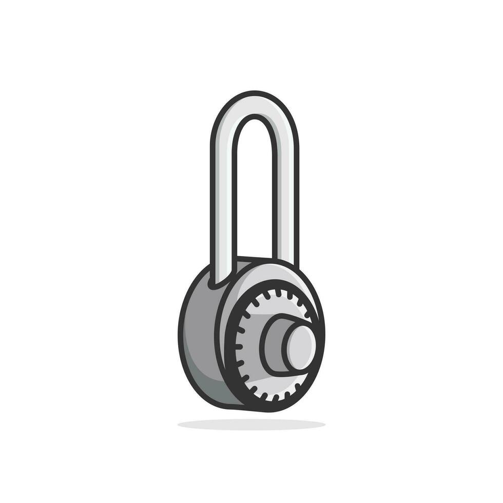 cadenas vecteur. cadenas pour sécurise mot de passe vecteur illustration. cyber Sécurité numérique Les données protection concept