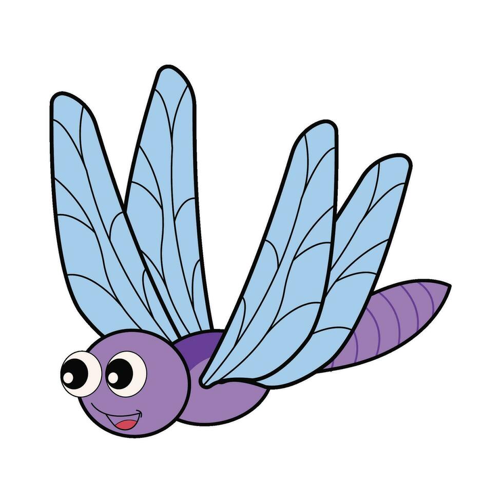 libellule mouche illustration vecteur