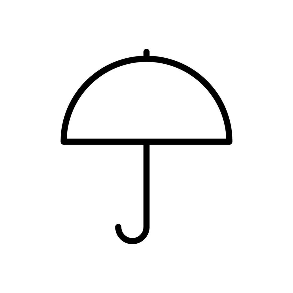 parapluie icône vecteur conception modèle