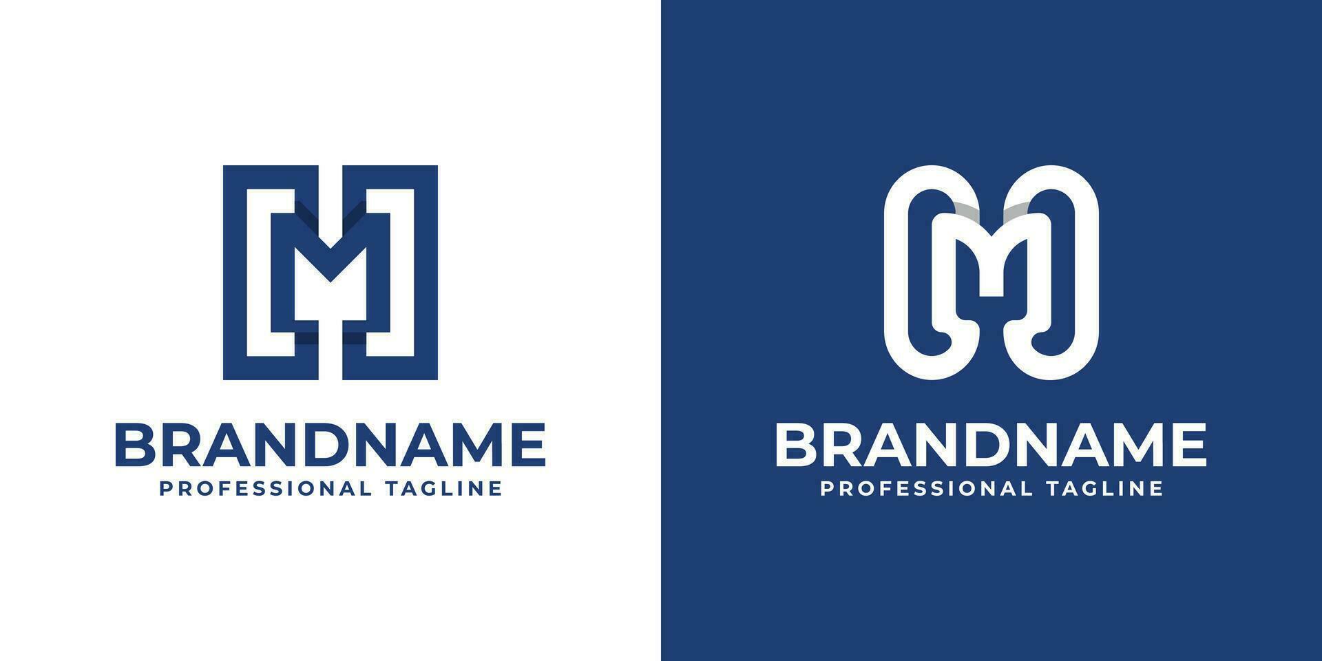 moderne lettre hum monogramme logo, adapté pour affaires avec hum ou mh initiales vecteur